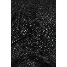Black Polyester Pullover Sweatshirt Sweater