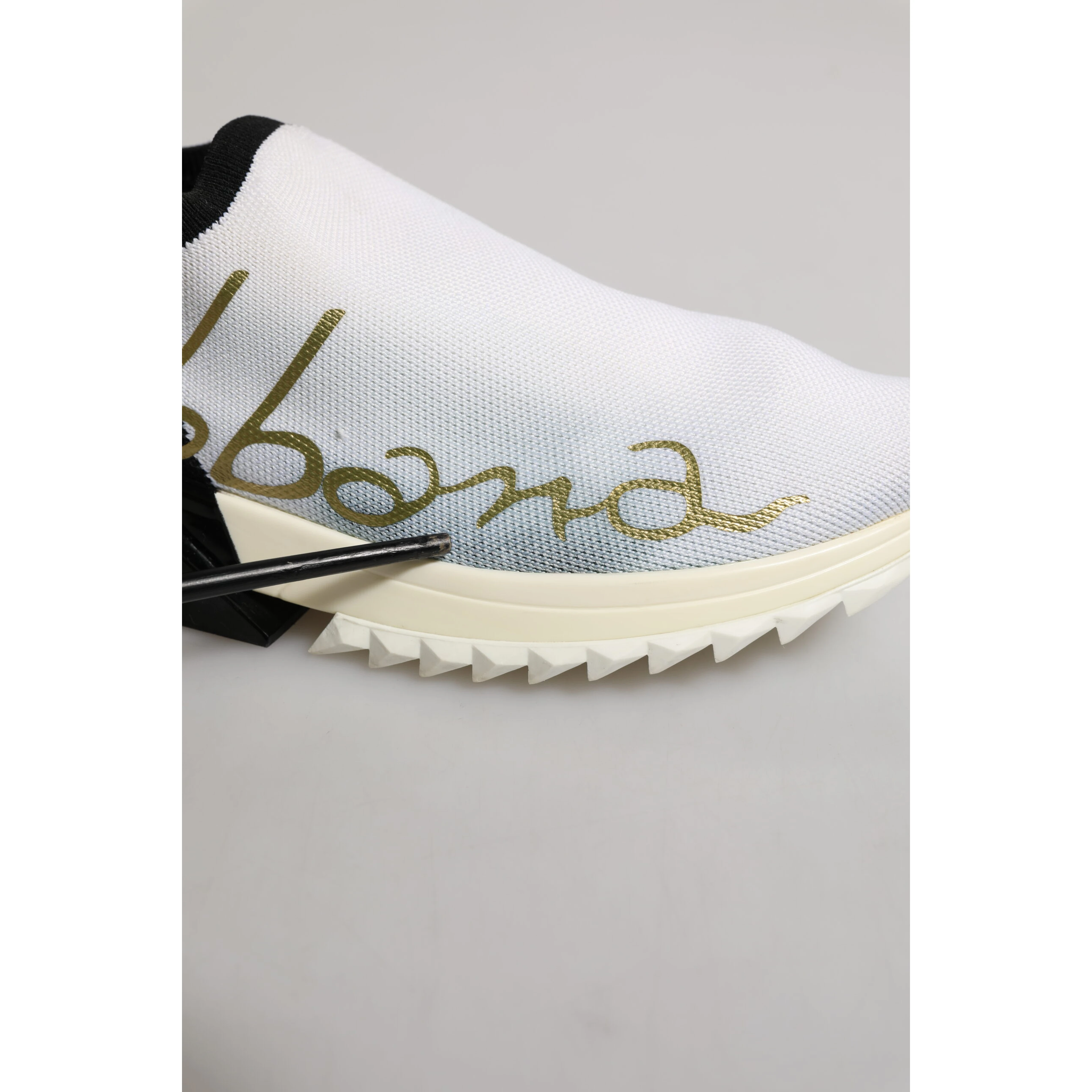 White Black Low Top Sorrento Sneakers Shoes