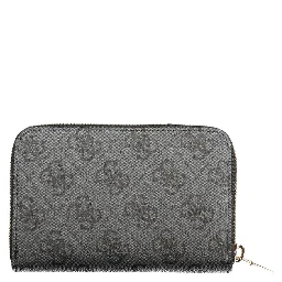 Black Polyethylene Women Wallet