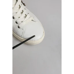 White Silver Sacred Heart Men Sneakers Shoes