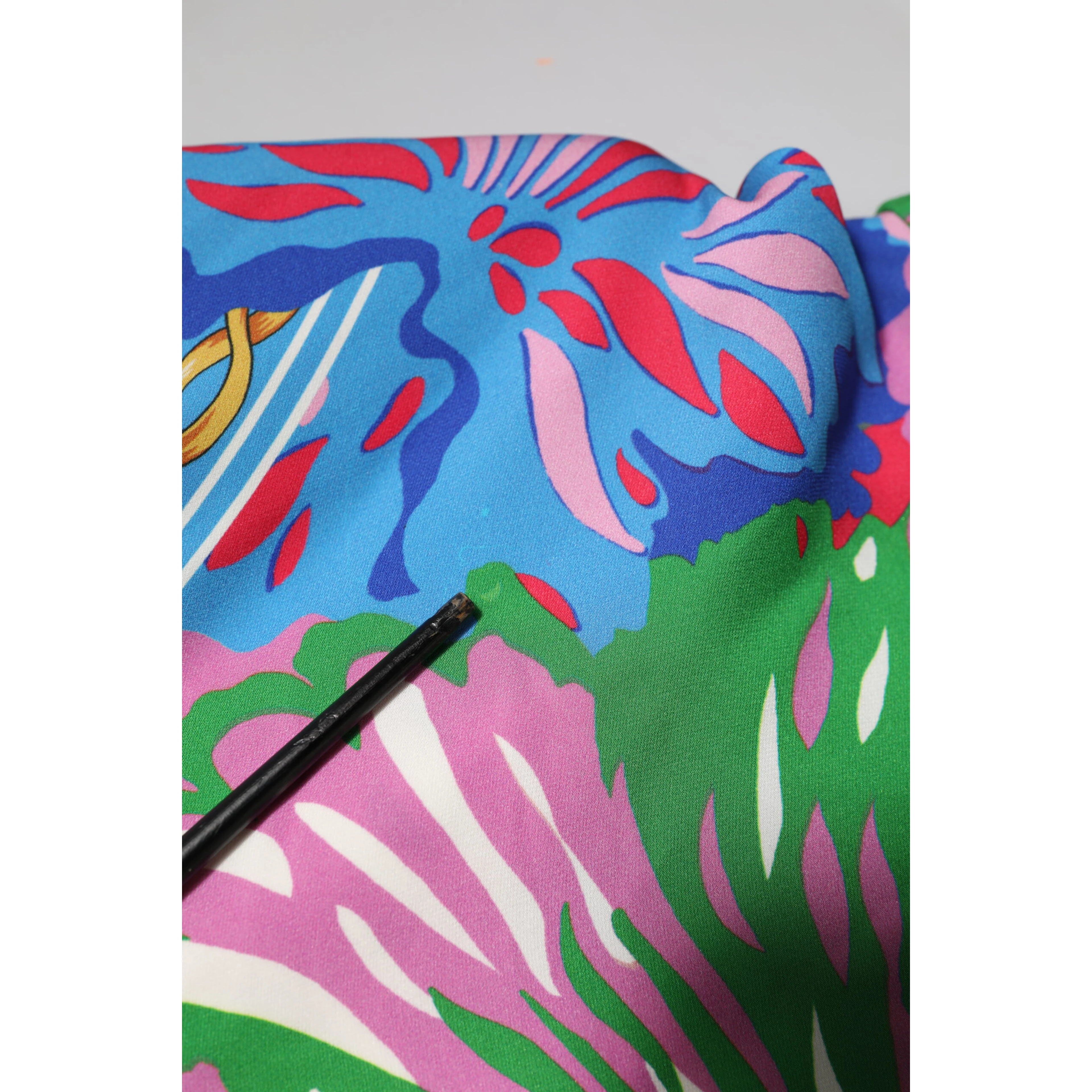 Multicolor Floral Printed Tunic Blouse Top