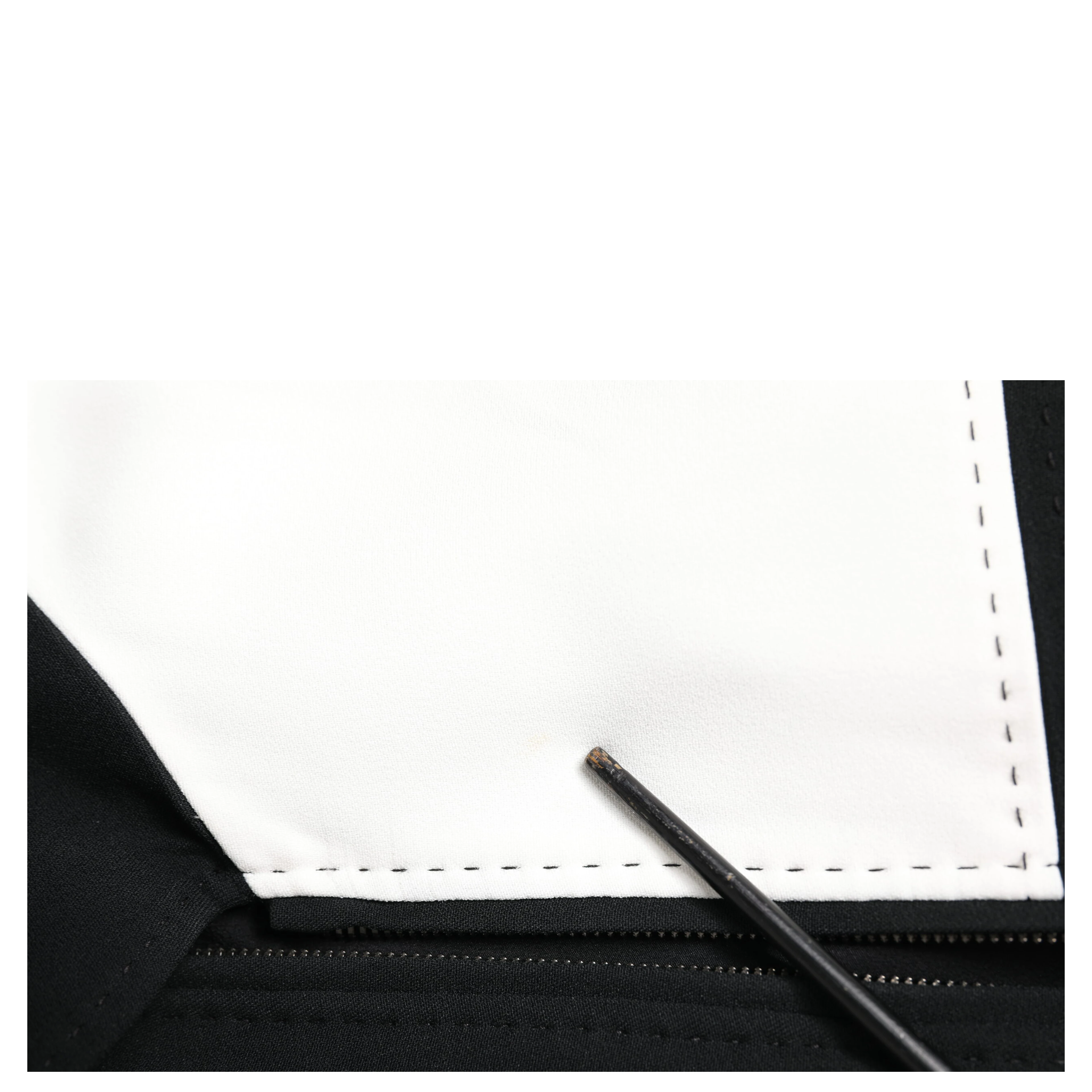 Black White DG Crown Full Zip Blouson Jacket
