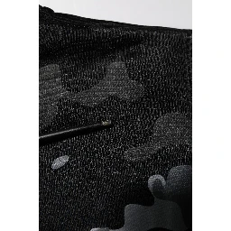 Black Camouflage Pullover Sweatshirt Sweater
