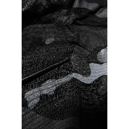 Black Camouflage Pullover Sweatshirt Sweater