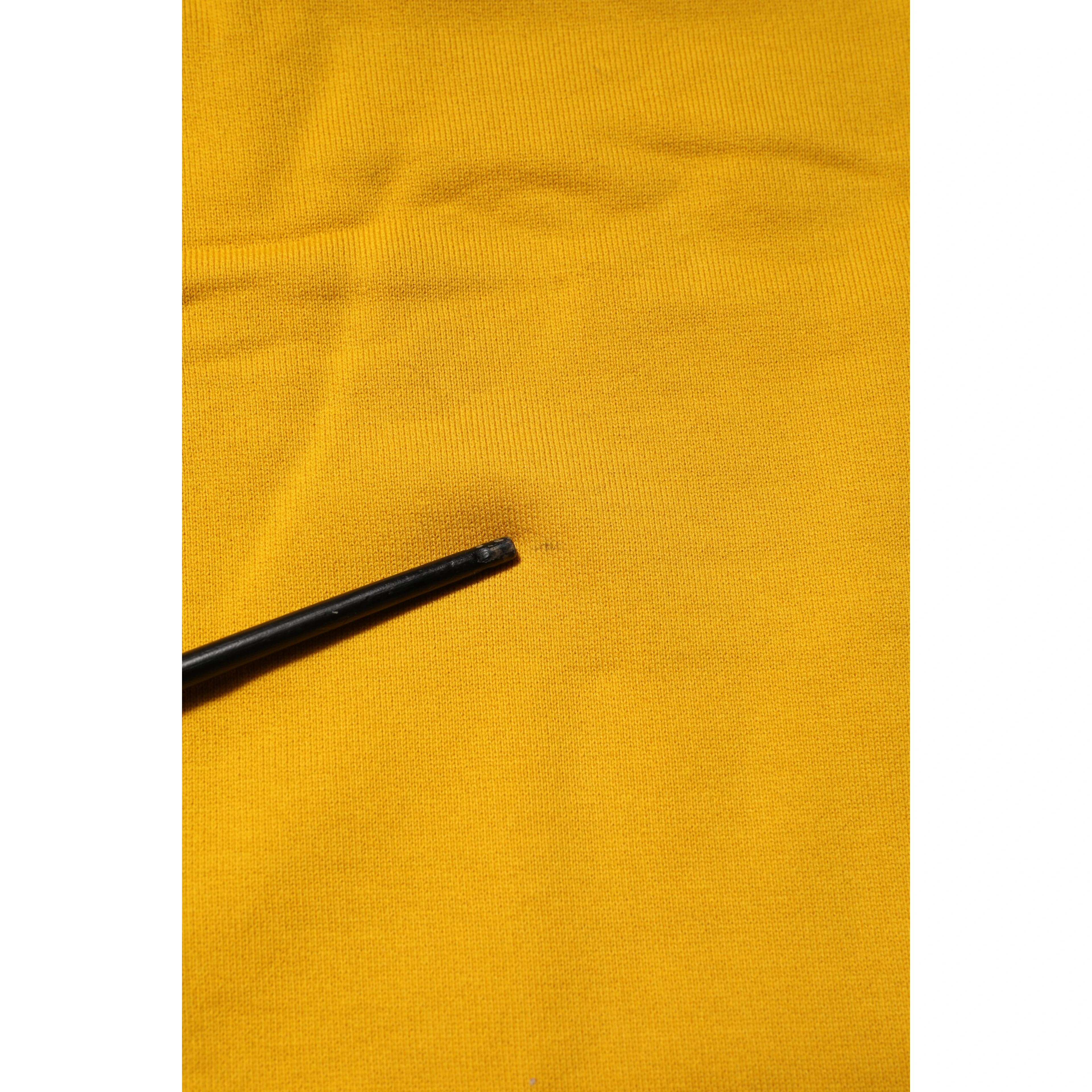 Yellow Cotton Drawstring Jogger Pants