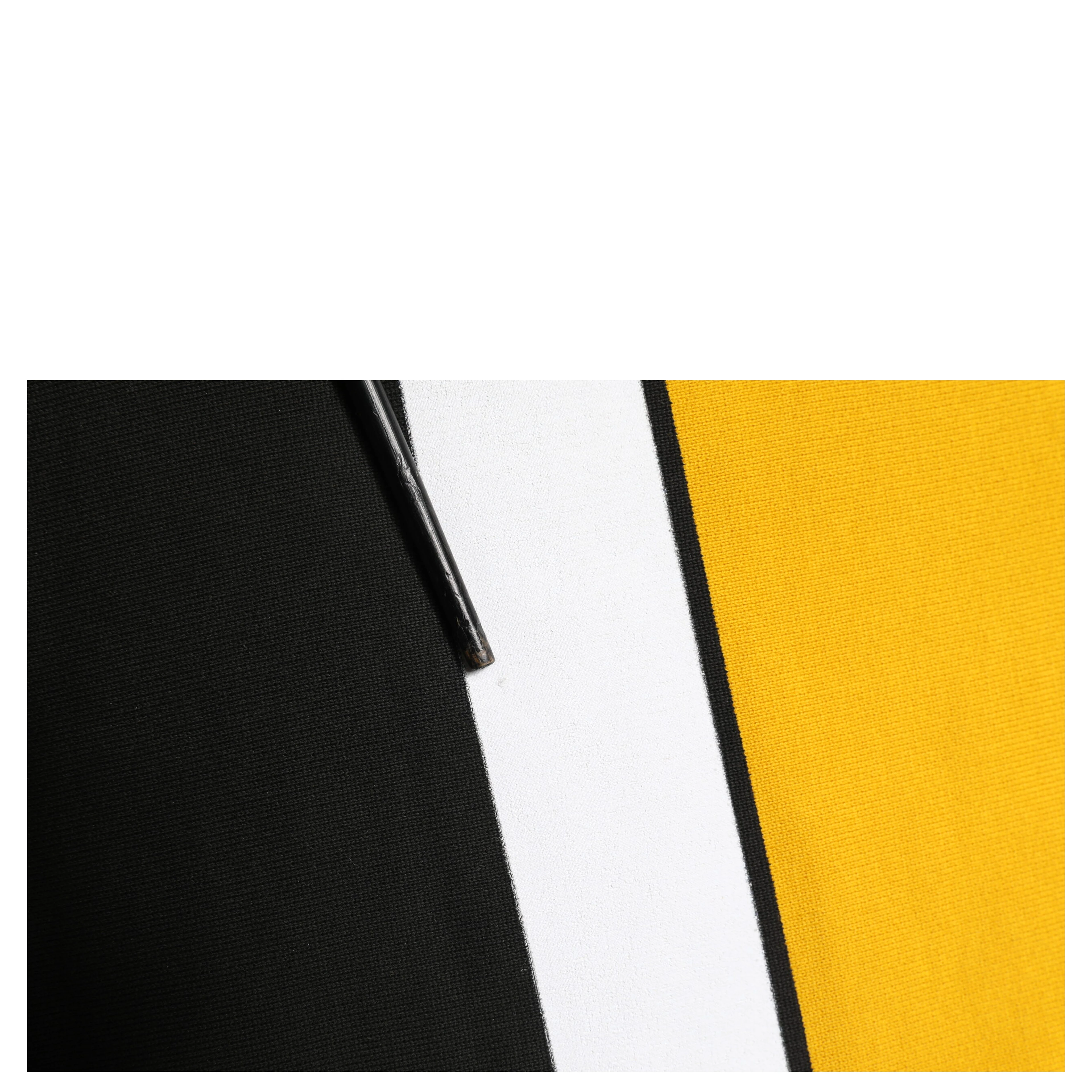Yellow Cotton Logo Jogger Sweatpants Pants