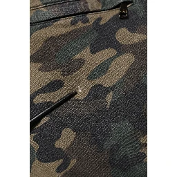 Brown Camouflage Cotton Men Jogger Pants