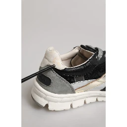 Multicolor Suede Low Top Men Sneaker Shoes