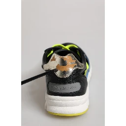 Multicolor Lace Up Low Top Men Sneakers Shoes