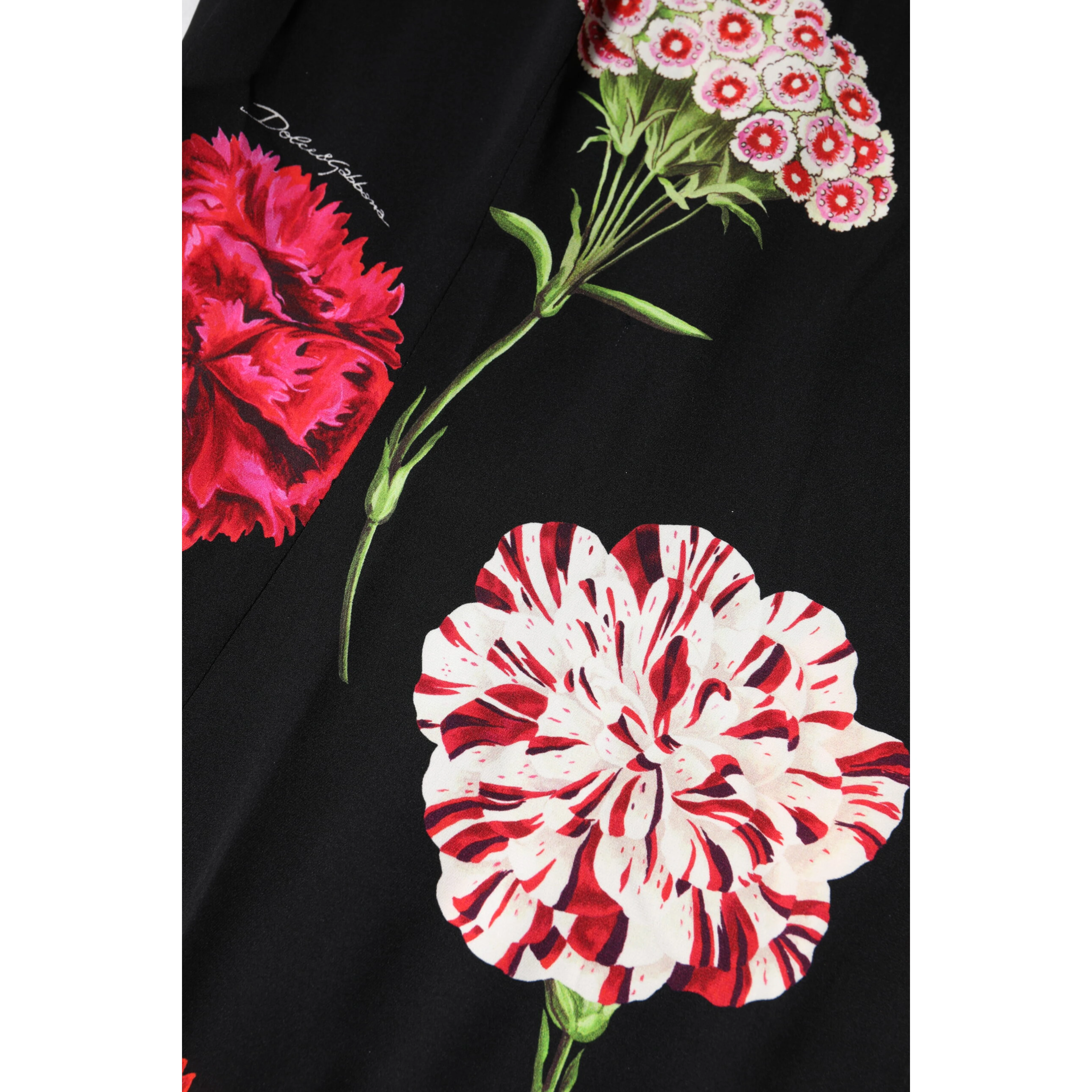 Black Floral Print Sleeveless Tank Blouse Top