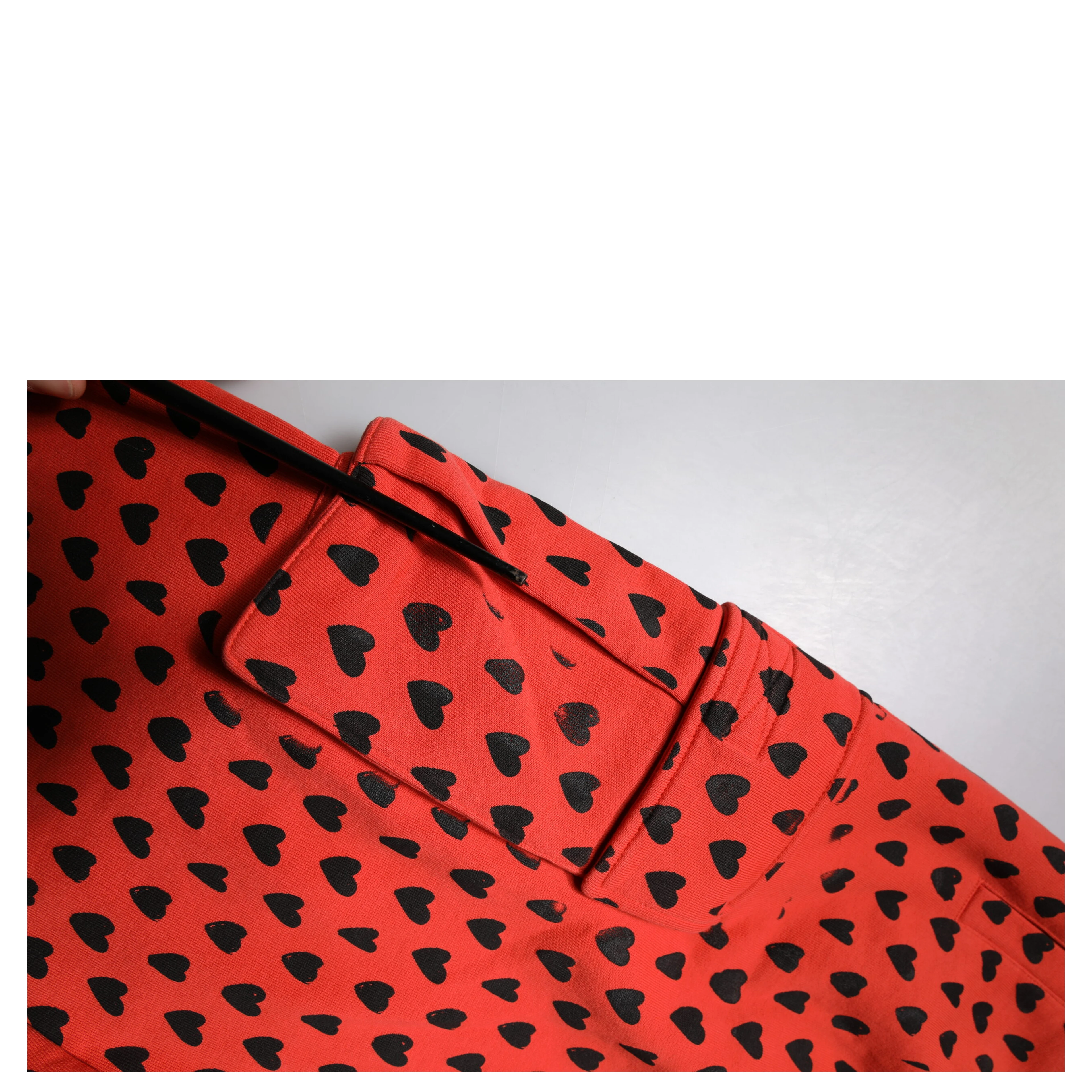 Red Hearts Cargo Jogger Men Sweatpants Pants
