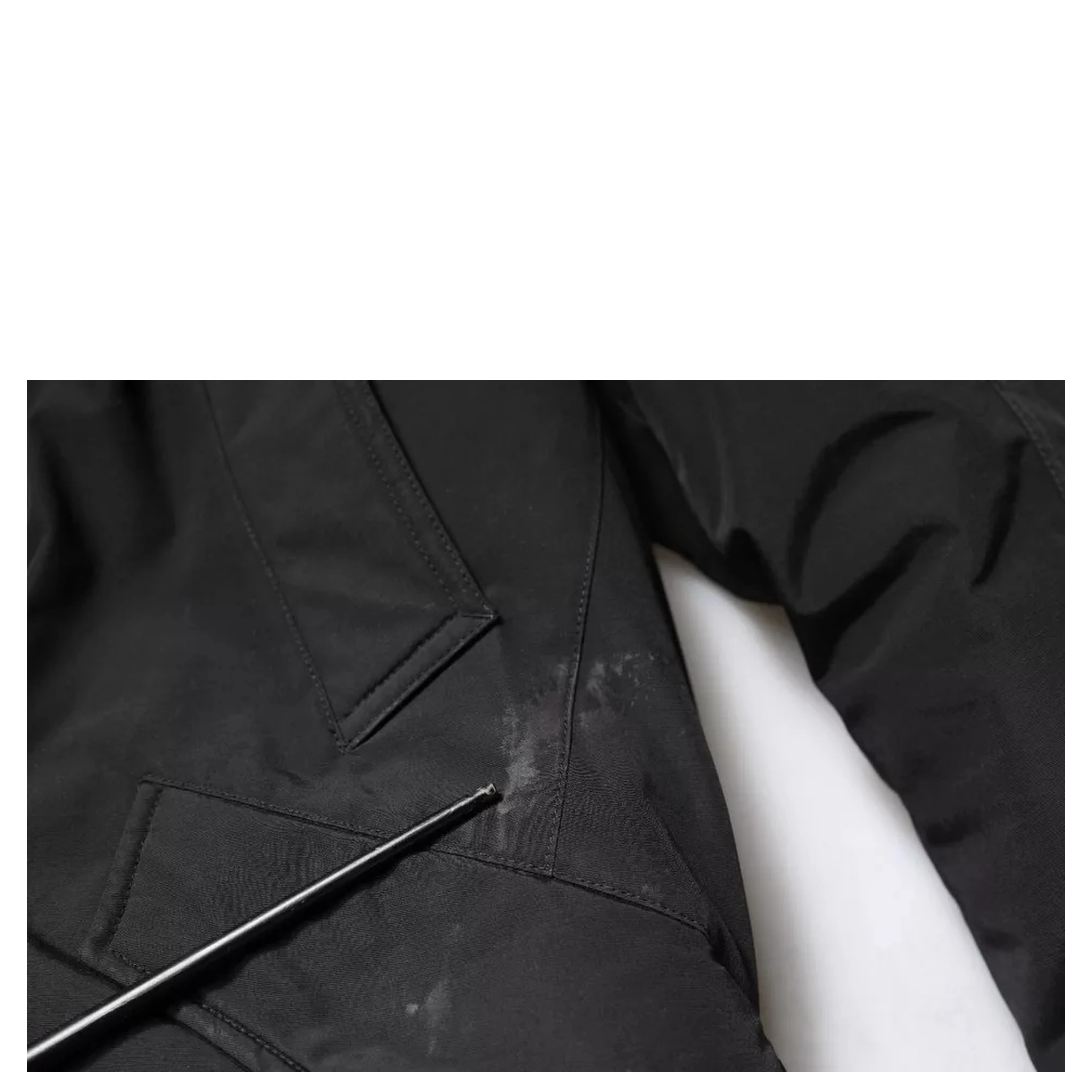 Black Hooded Long Sleeves Fur Shearling Coat Jacket