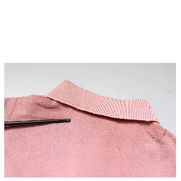 Pink Crown Collared Short Sleeve Polo T-shirt
