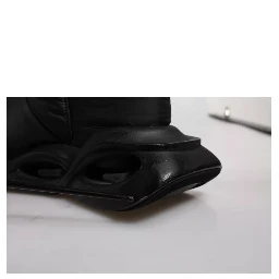 Black Slip On Wave Quilted Sneakers Shoes