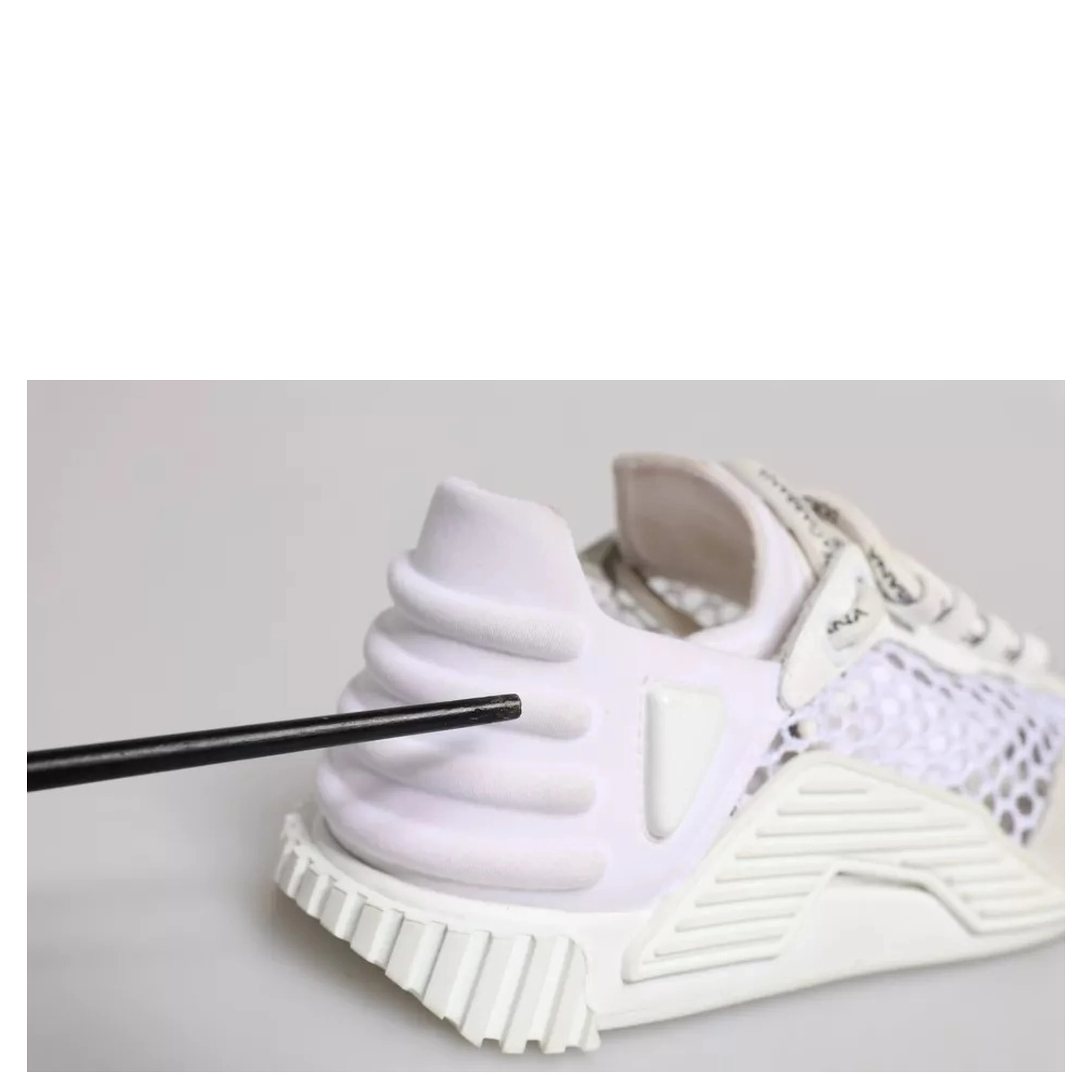 White Mesh NS1 Low Top Sports Sneaker Shoes