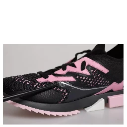 Black Pink SORRENTO Sport Stretch Sneakers Shoes