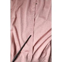 Pink Wool Knit Button Down Cardigan Sweater
