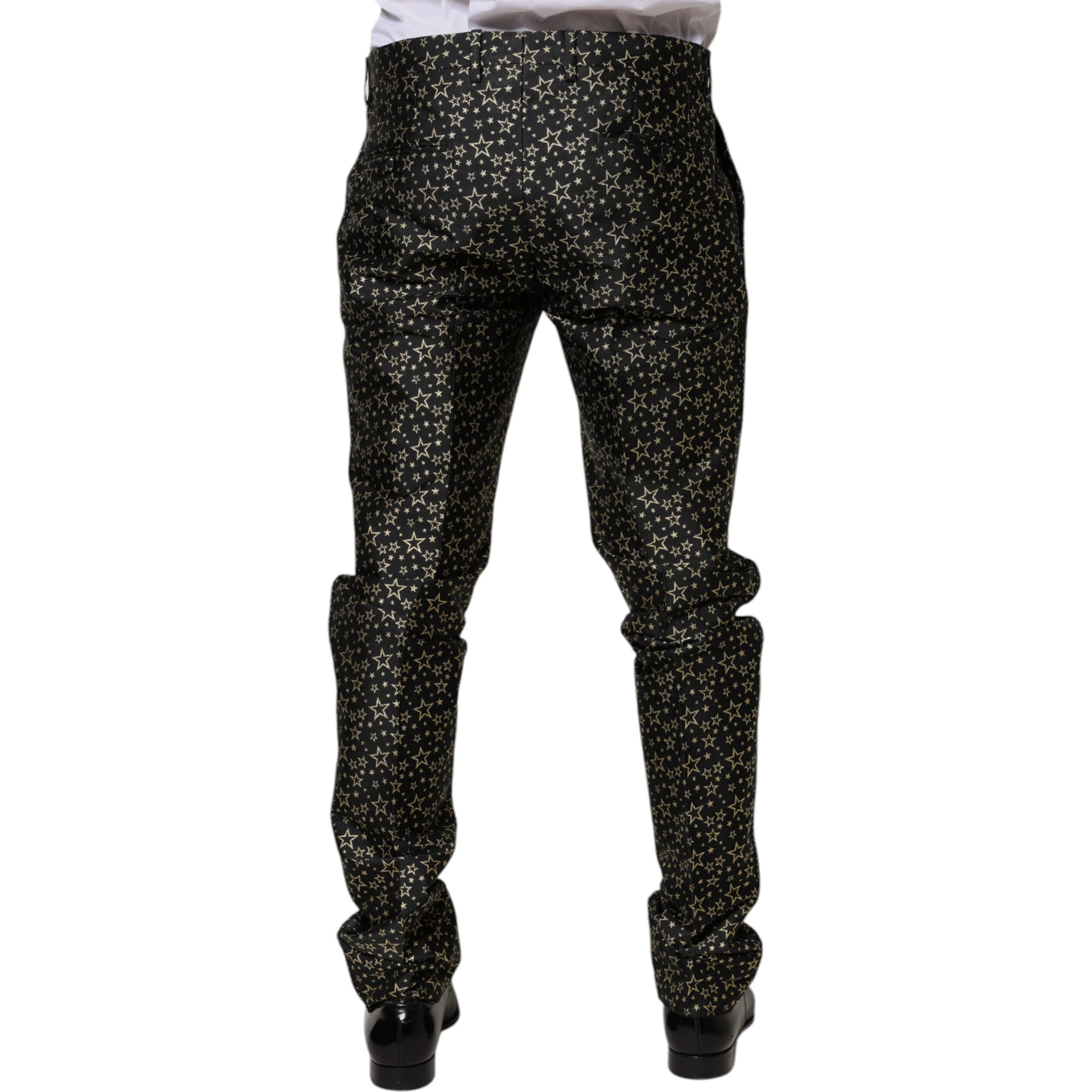 Black Stars Jacquard SICILIA 2 Piece Suit