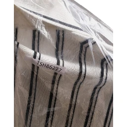 White Black Stripe Polo Short Sleeve T-shirt