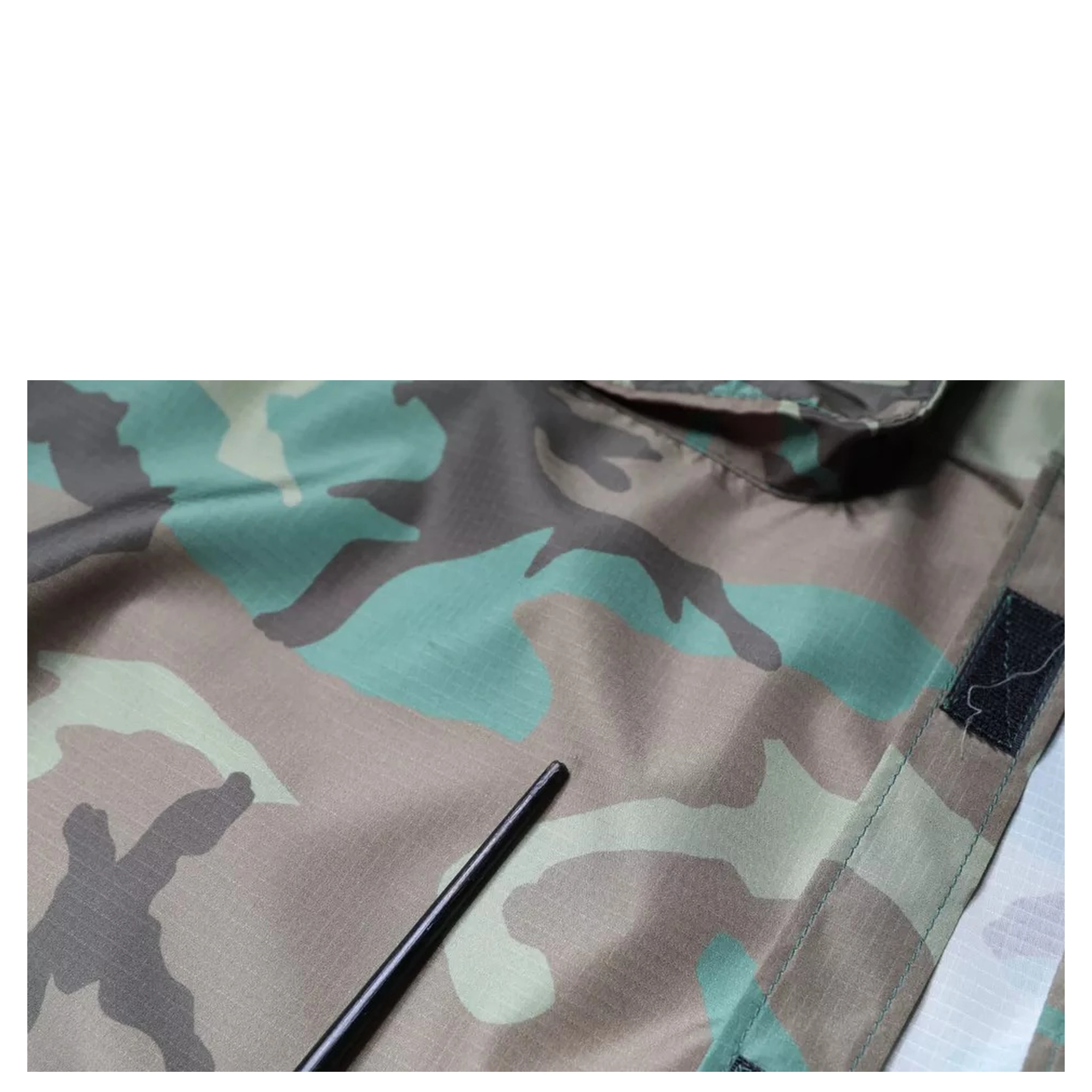Multicolor Camouflage Button Down Shirt