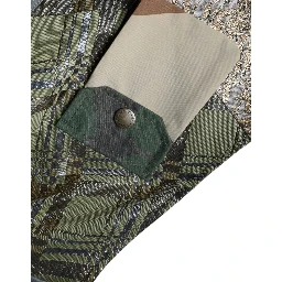 Multicolor Patchwork Hooded Vest Jacket
