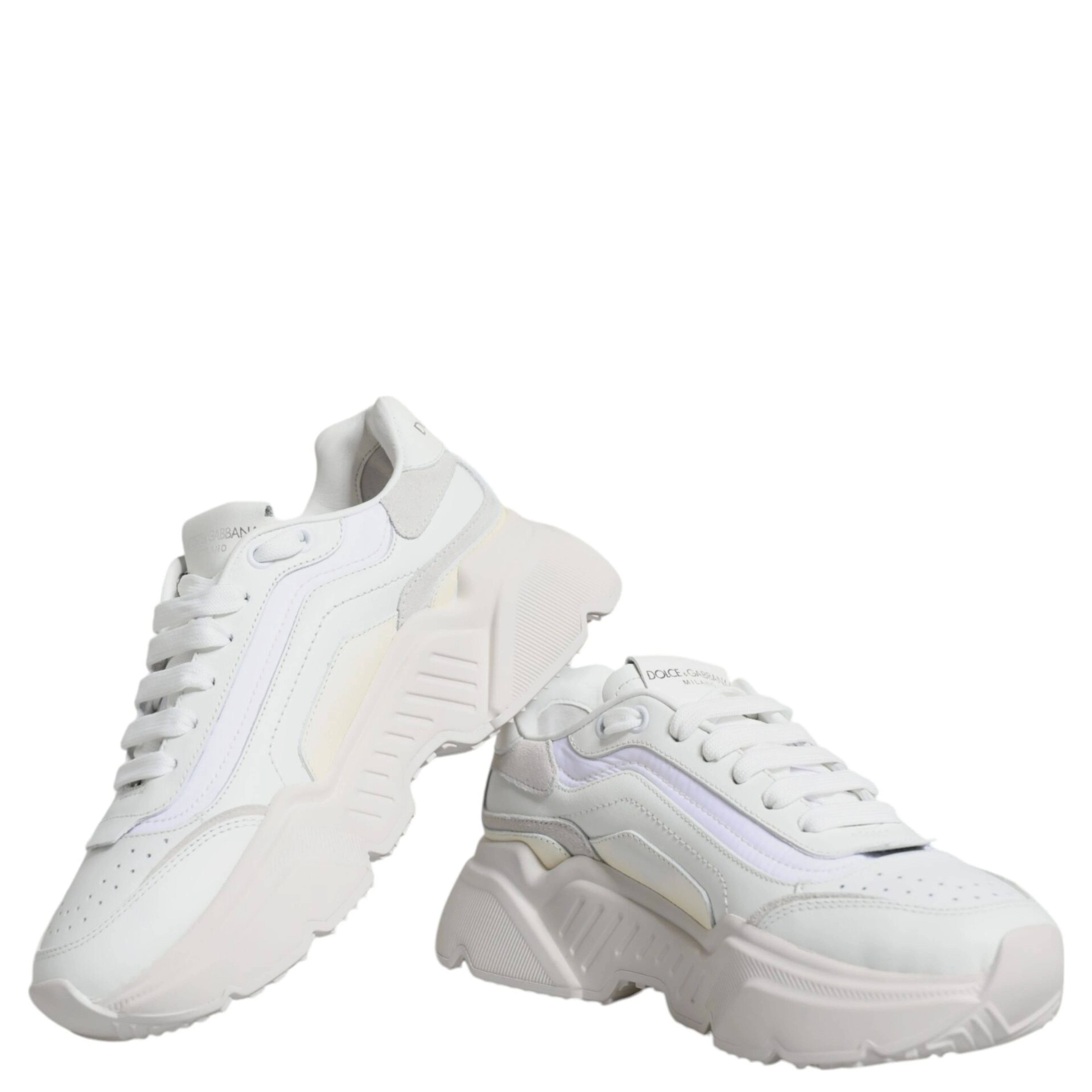 White Daymaster Low Top Sneakers Shoes