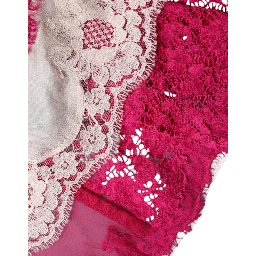 Pink Lace Crystal Sheath Long Gown Dress
