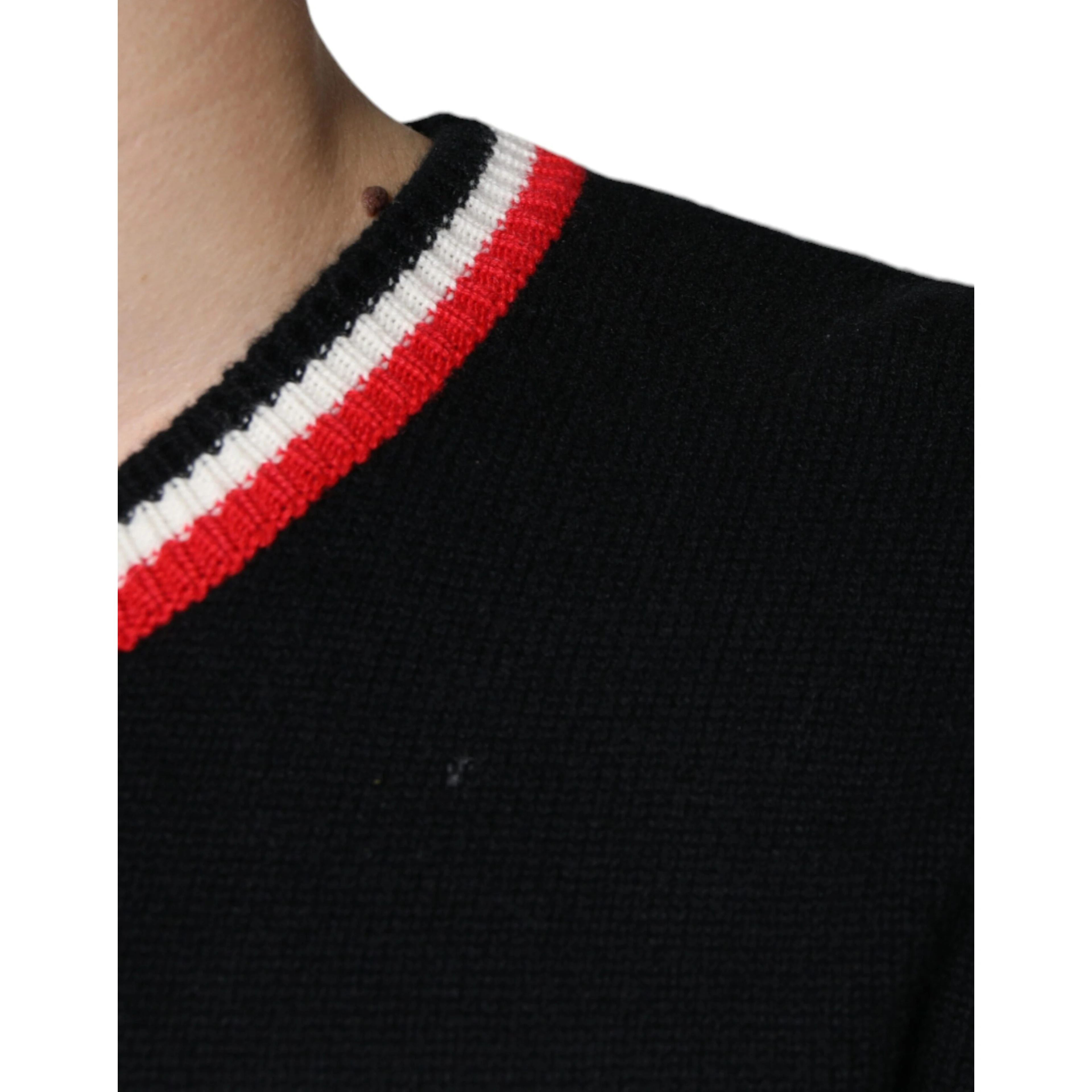 Black Cashmere Pig of the Year Pullover Sweater