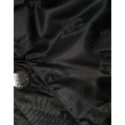 Black Quilted High Waist Women Wide Leg Pants