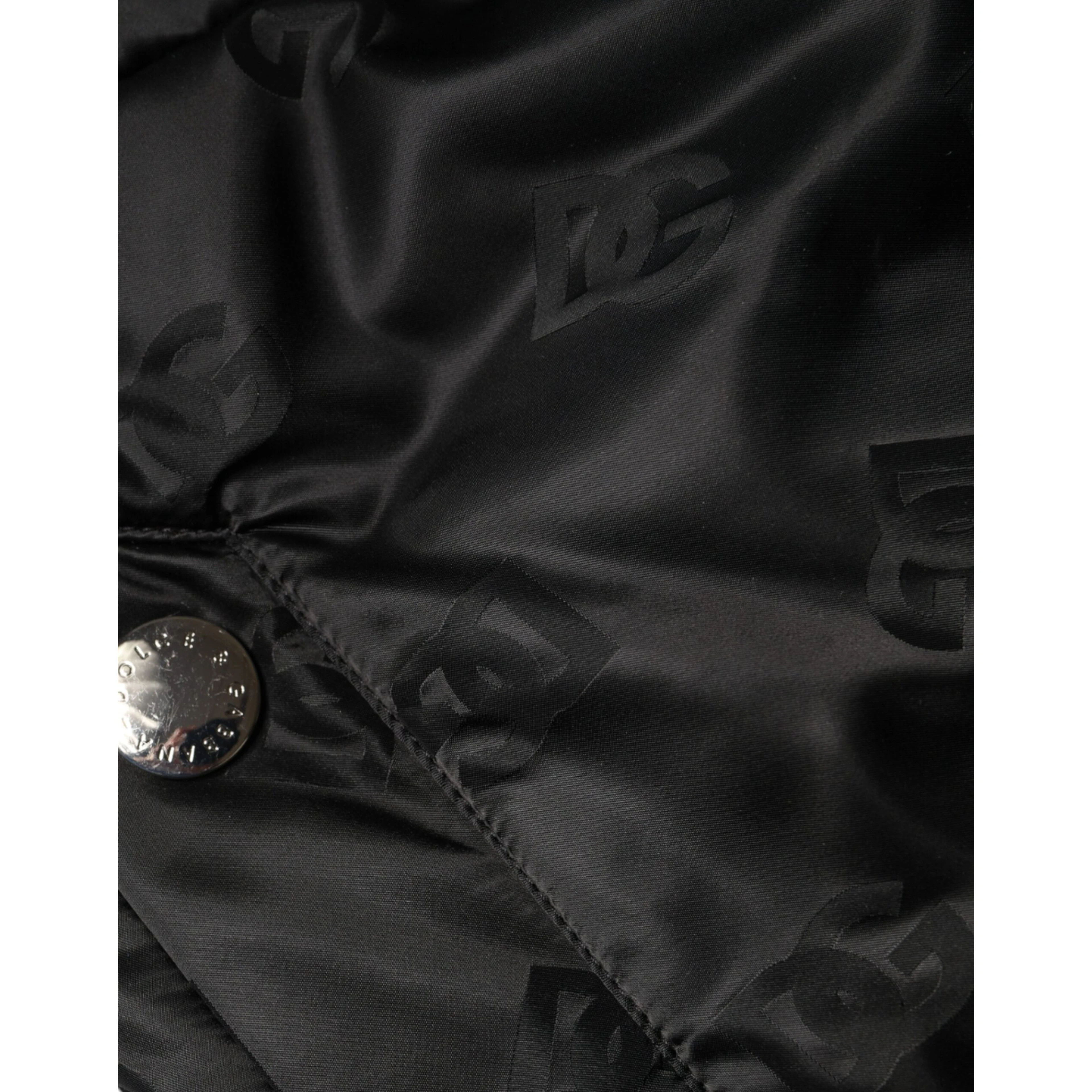 Black Quilted High Waist Women Wide Leg Pants