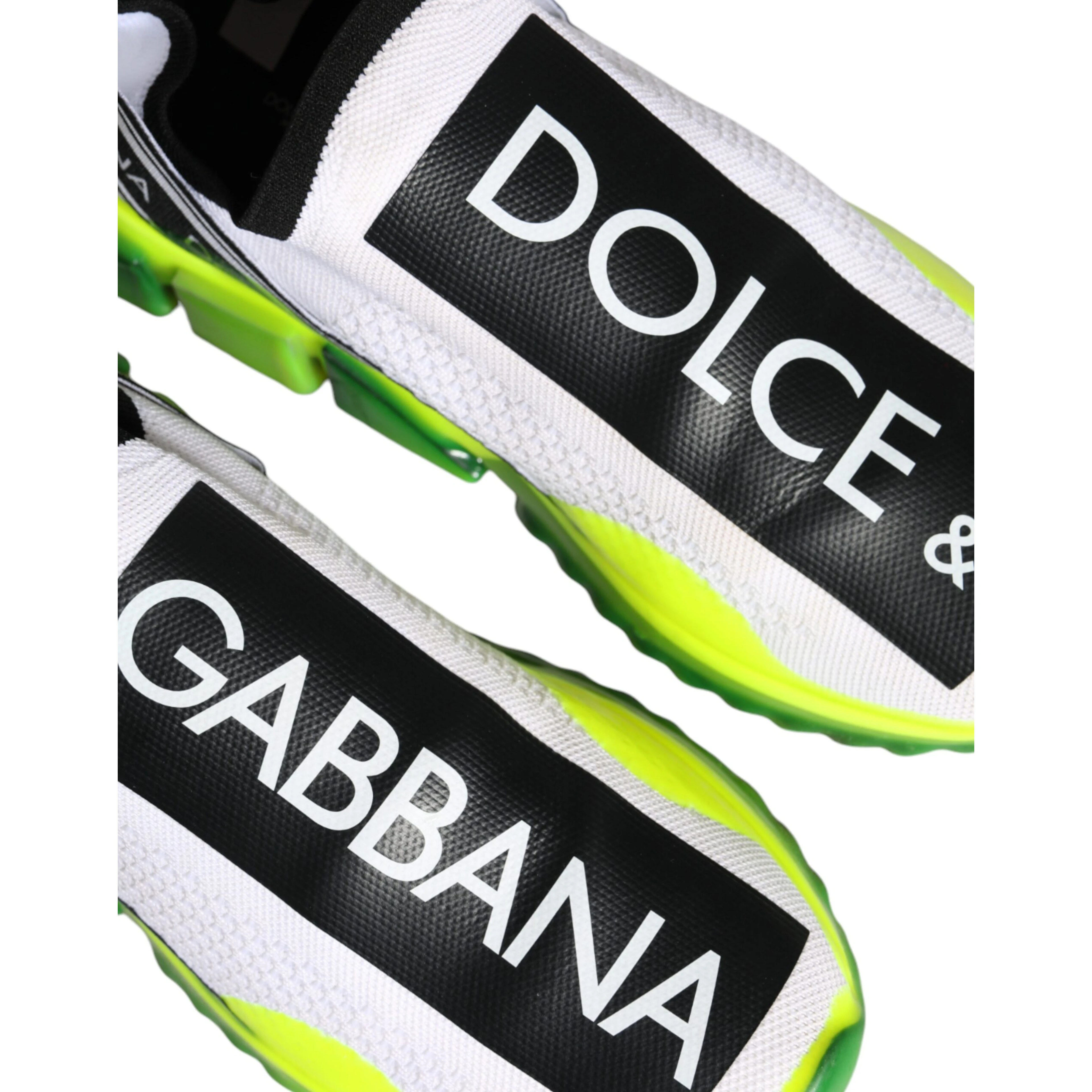 White Yellow Slip On Sorrento Sneakers Shoes