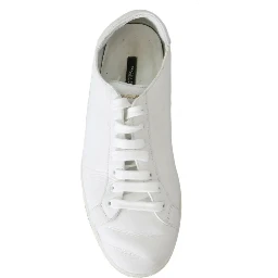 White Saint Tropez Lace Up Men Sneakers Men Shoes