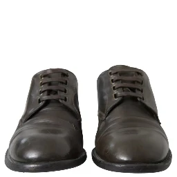 Green Leather Mens Formal Dress Shoes