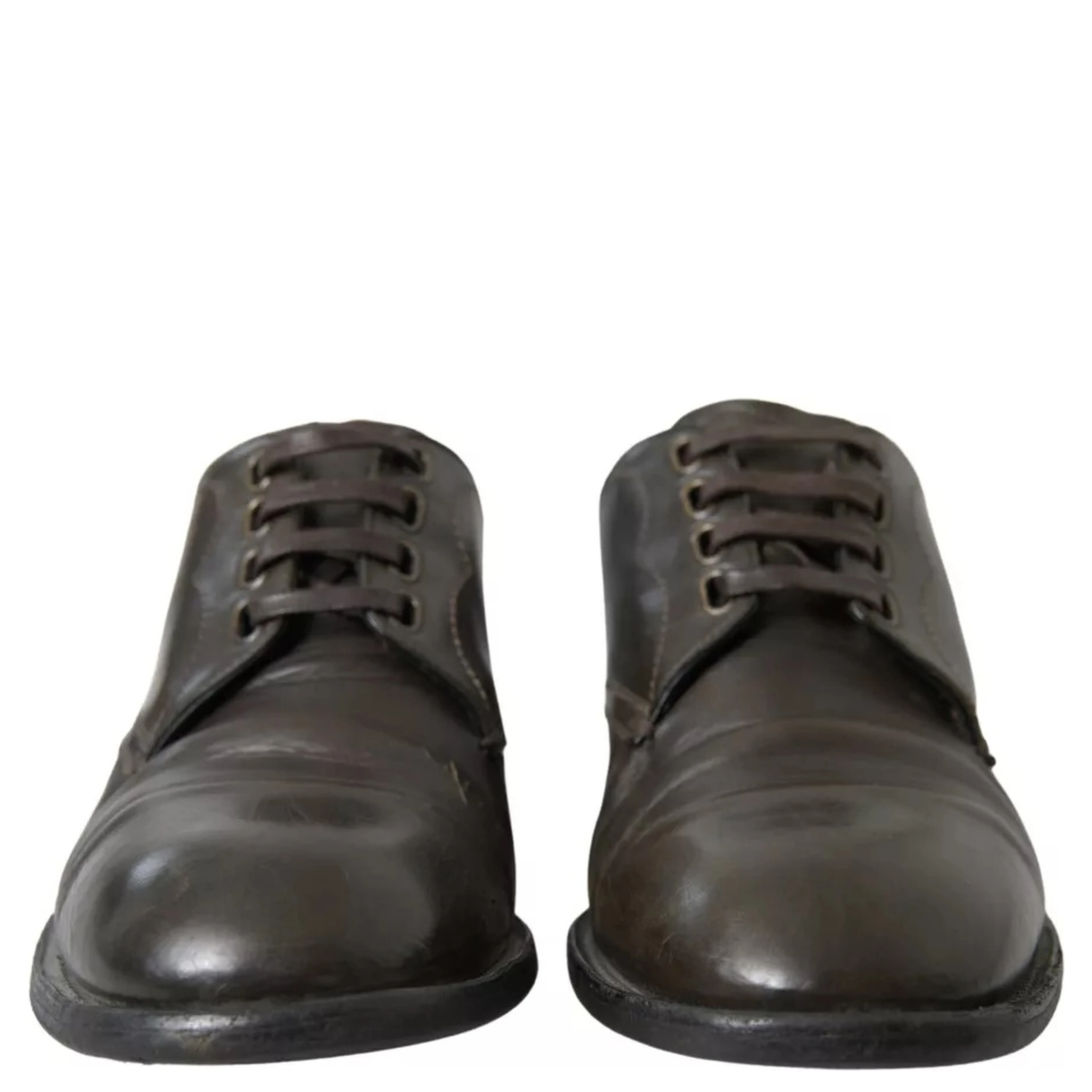 Green Leather Mens Formal Dress Shoes