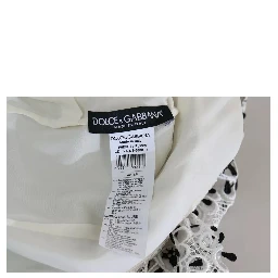 White Cutout Design Polyester A-line Midi Dress