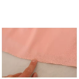 Pink Silk Stretch Strapless Sheath Midi Dress