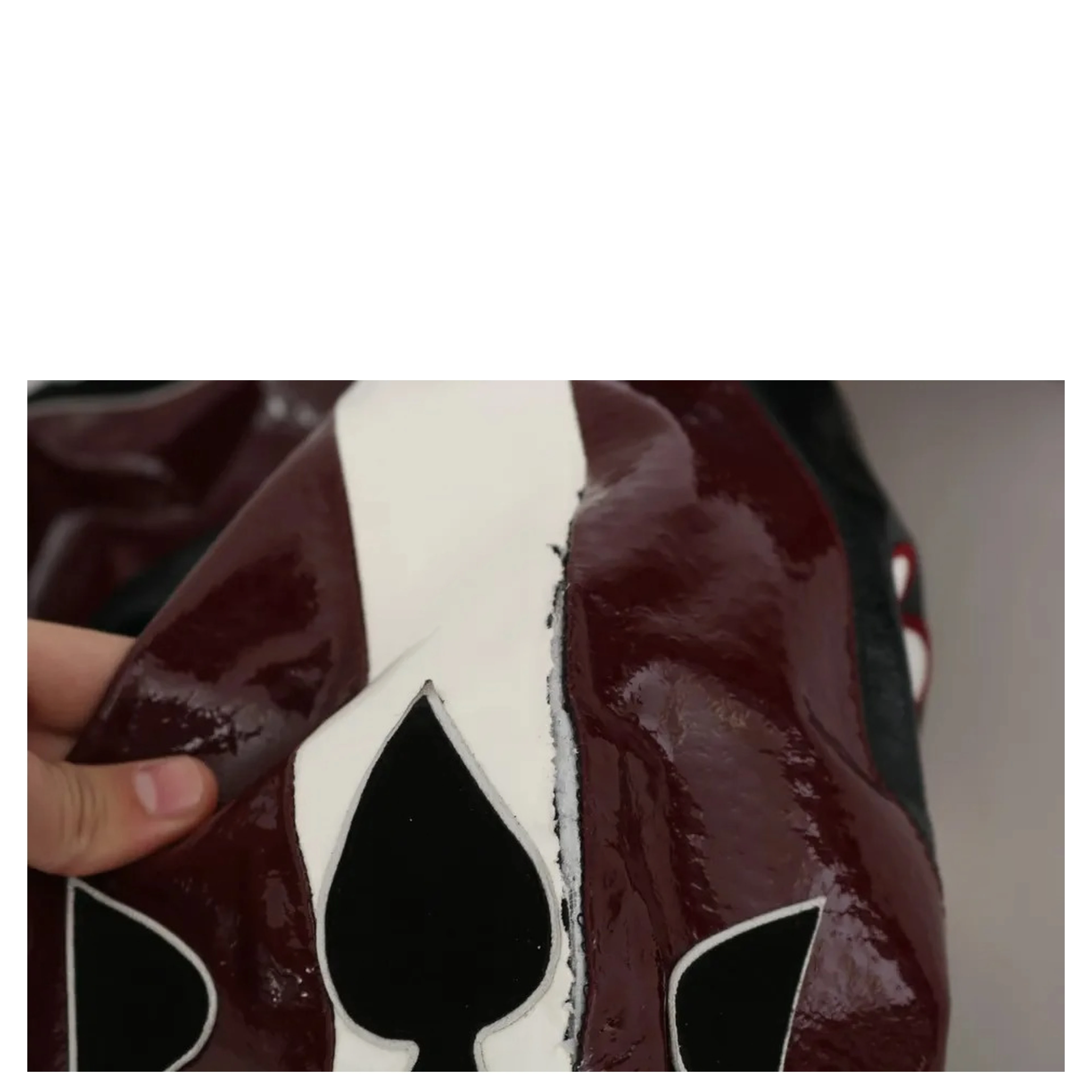 Black Bordeaux Hooded Leather DG King of Love Jacket