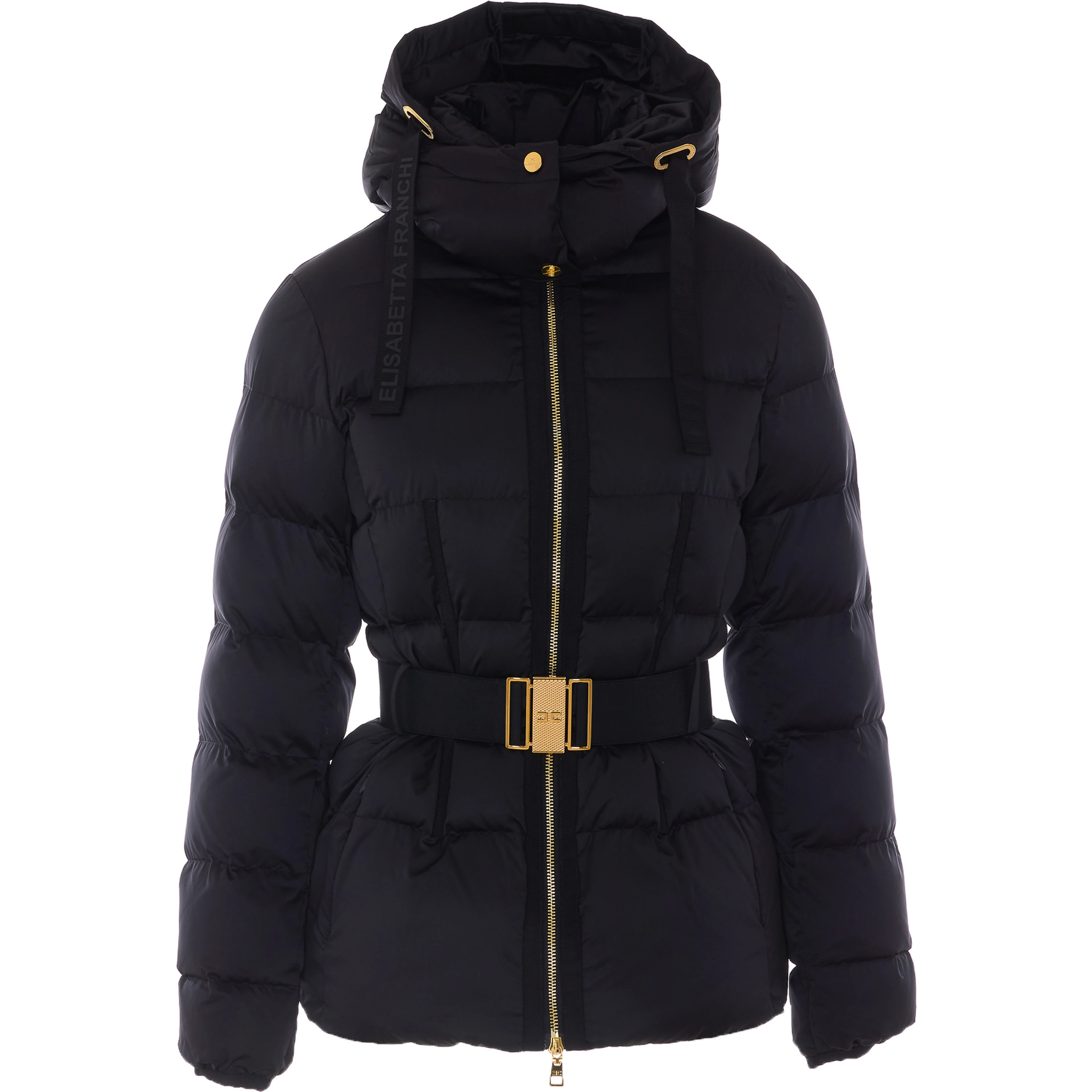 Elisabetta Franchi Coats Black