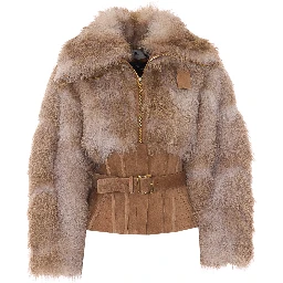 Elisabetta Franchi Coats Beige