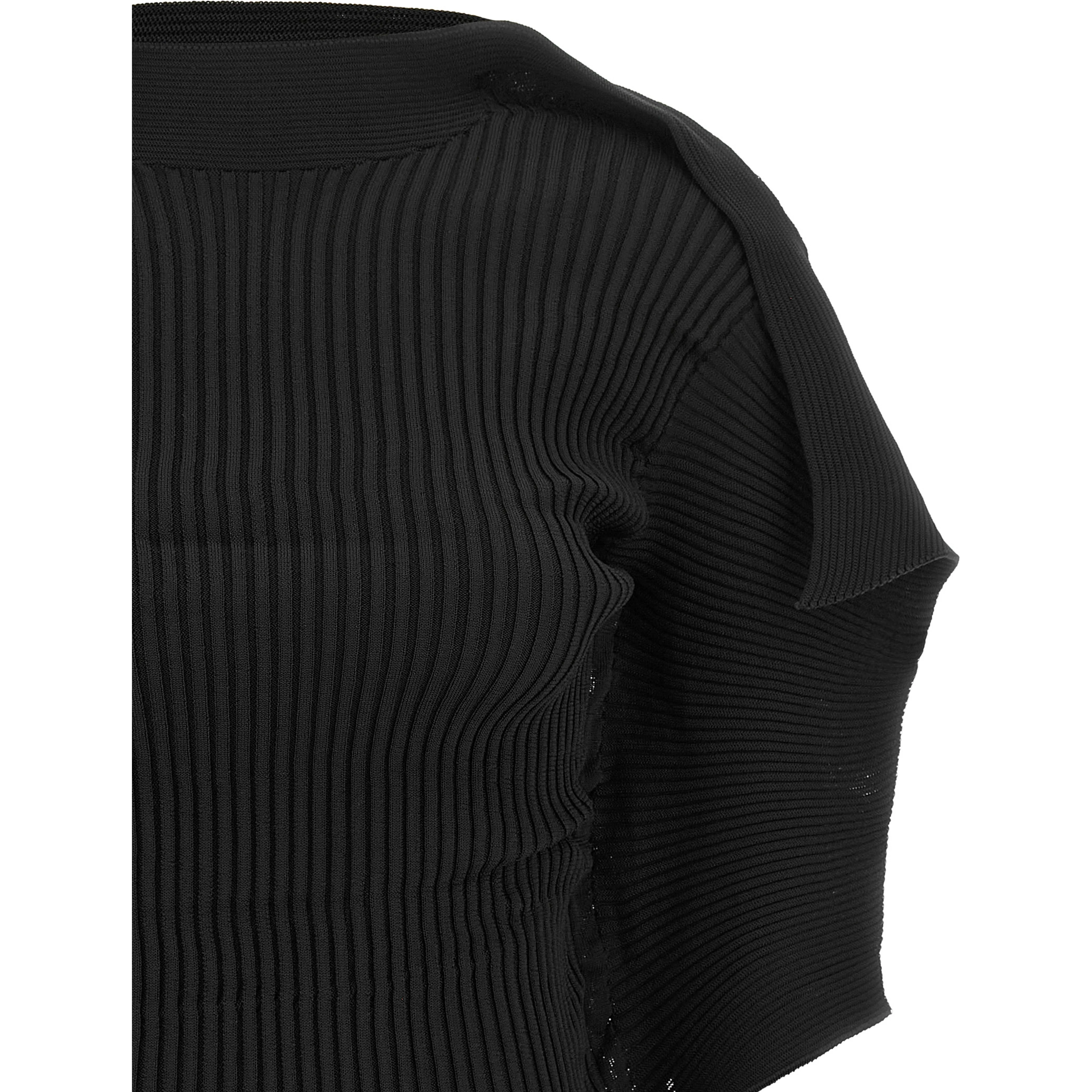 Black Polyester Blouse