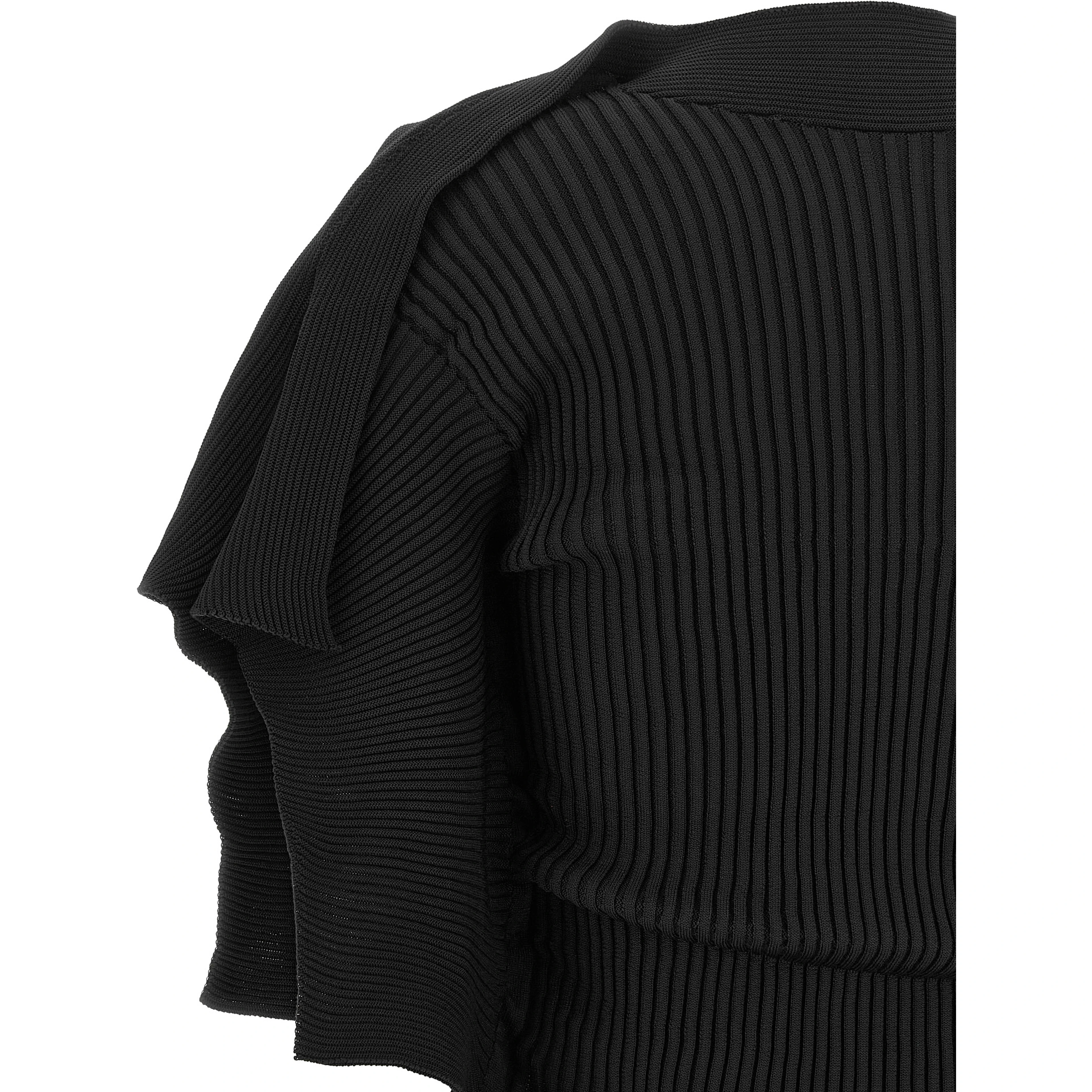 Black Polyester Blouse