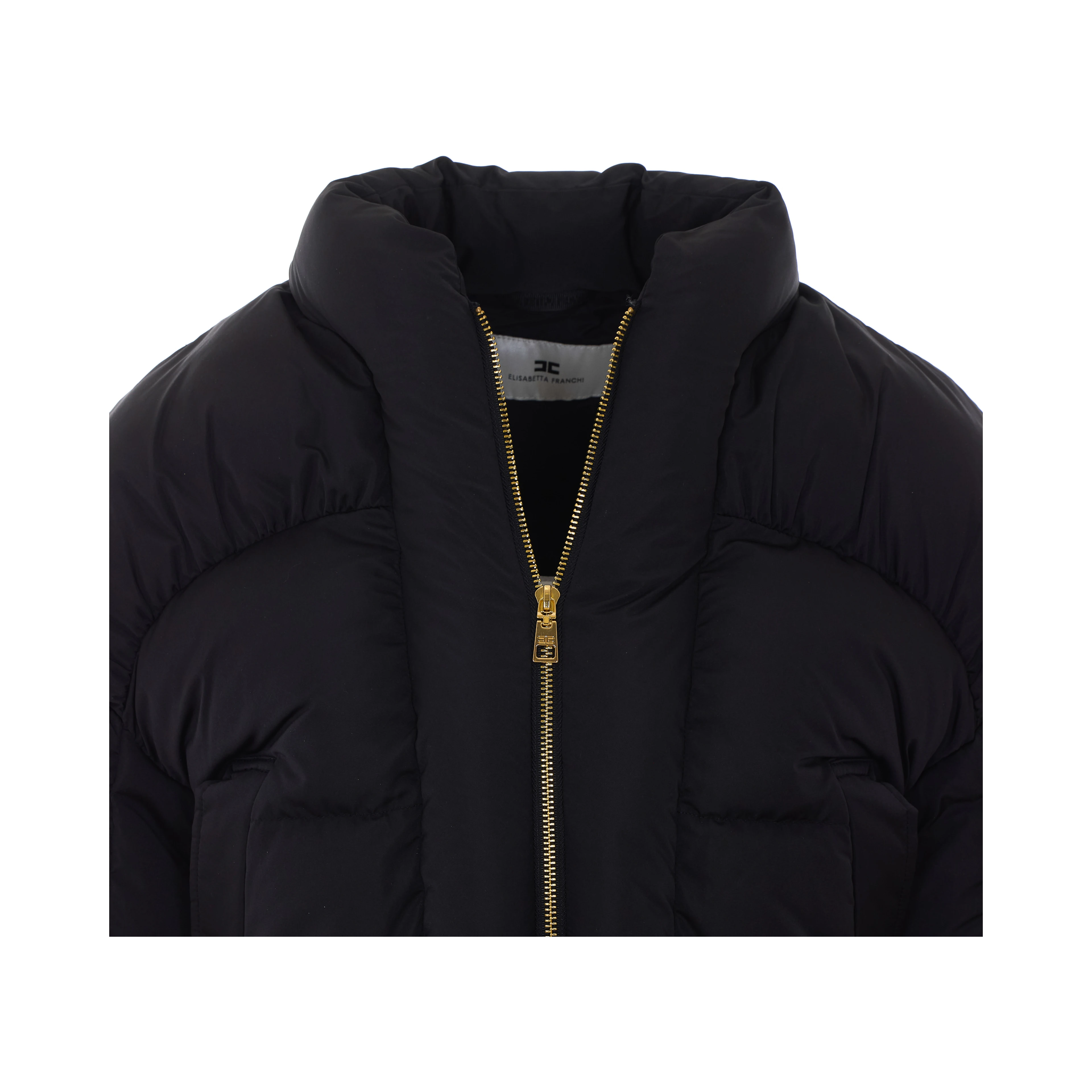 Elisabetta Franchi Coats Black