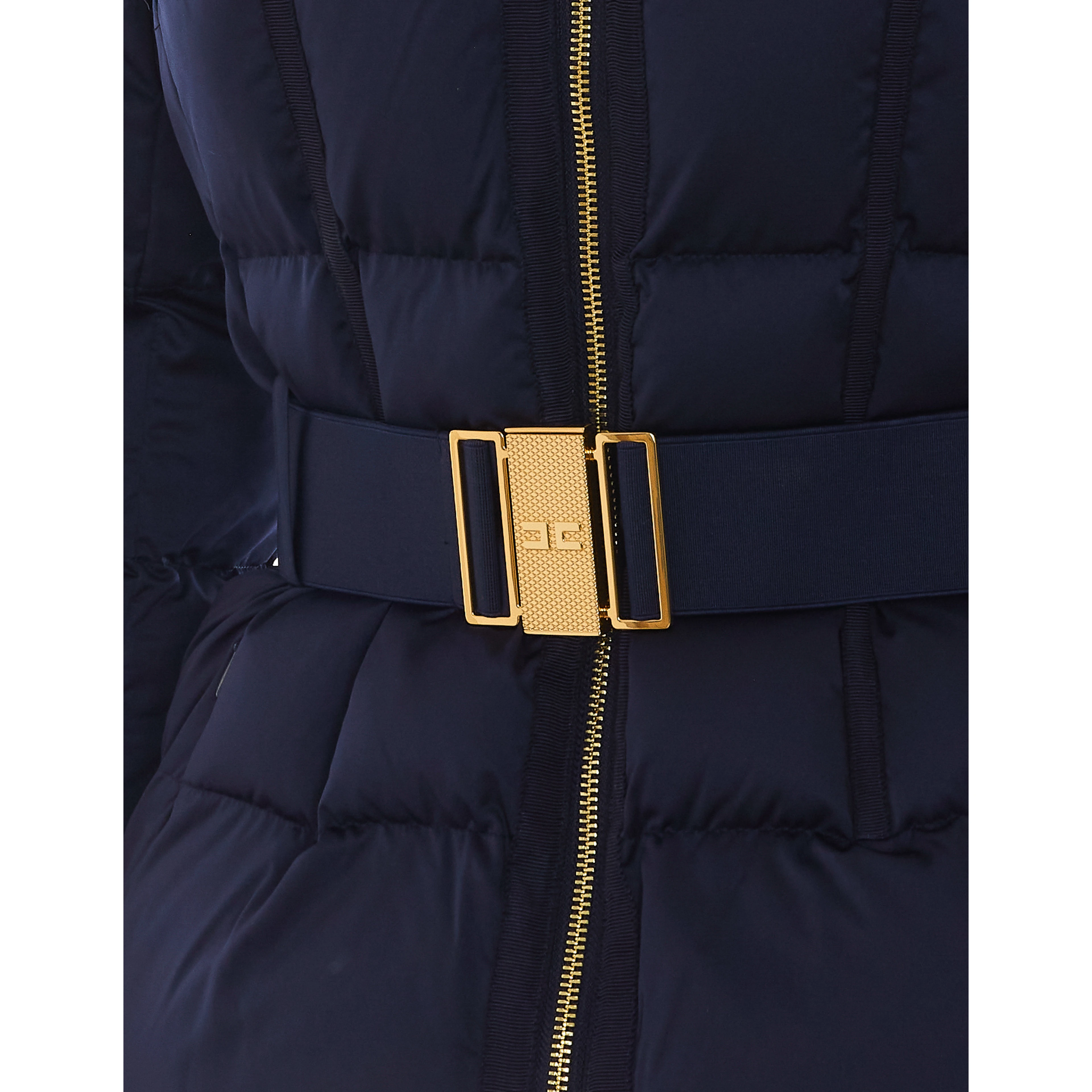 Elisabetta Franchi Coats Blue