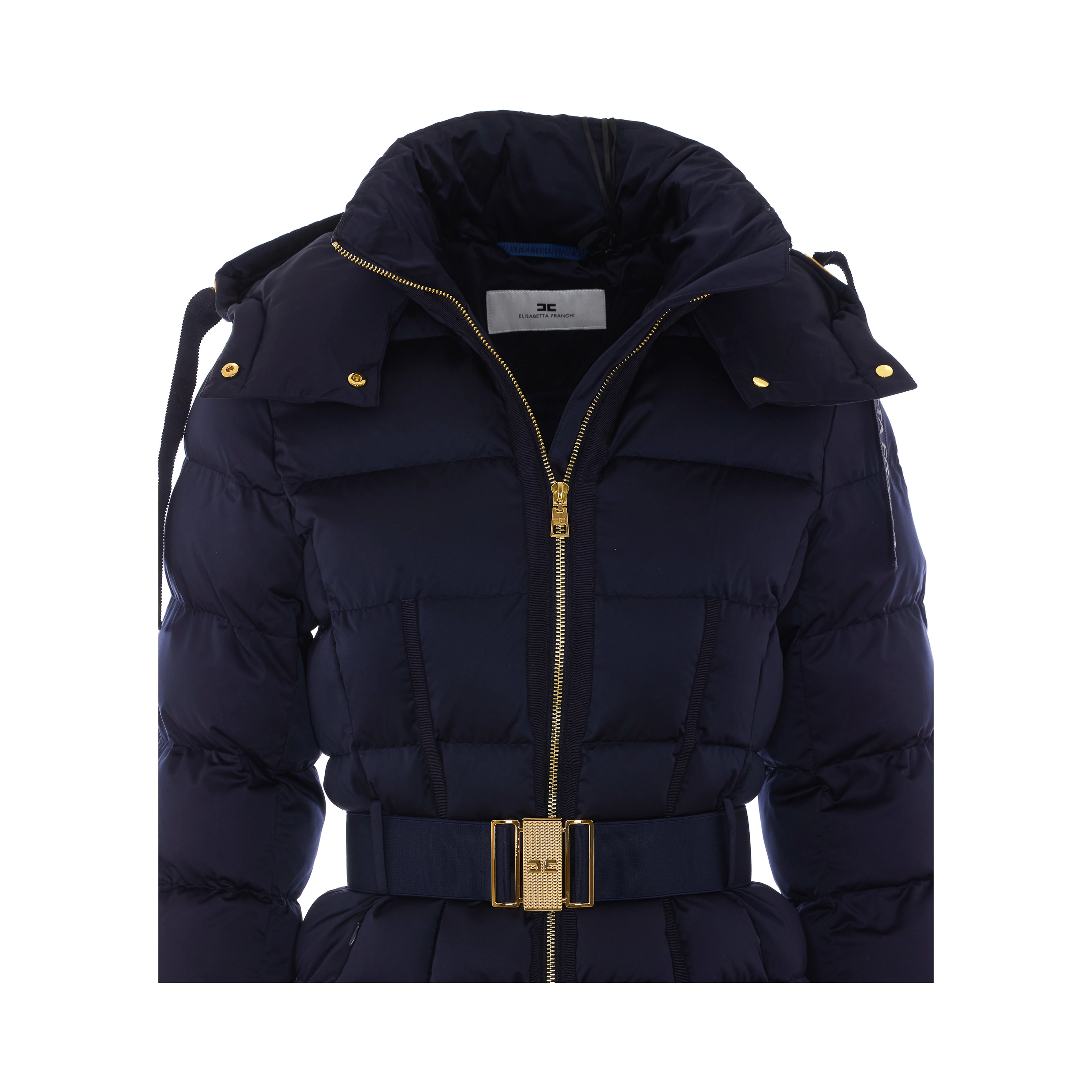 Elisabetta Franchi Coats Blue