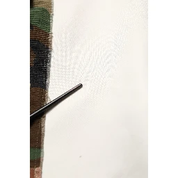 White Camouflage Patchwork Sweatpants Pants