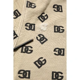 Brown Cotton Logo Hooded Sweatshirt Sweater
