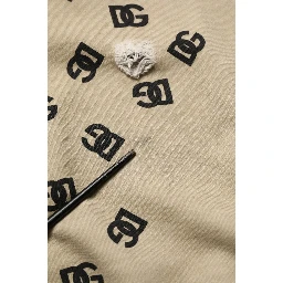 Brown Cotton Logo Hooded Sweatshirt Sweater