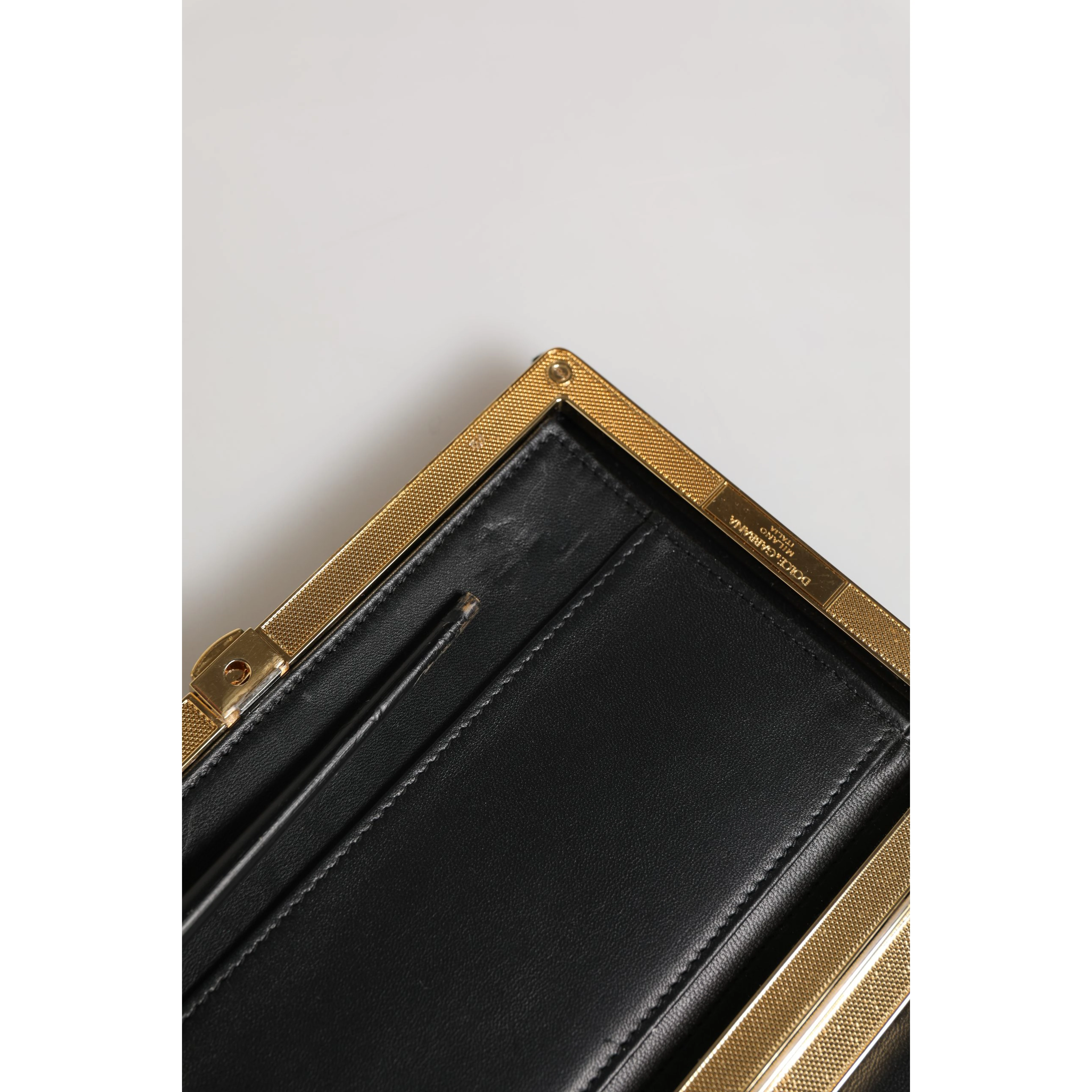 Black Velvet Gold Frame Clutch Evening Clutch Purse Bag
