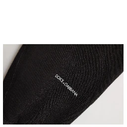 Black Cotton DGVIB3 Hooded Sweatshirt Sweater