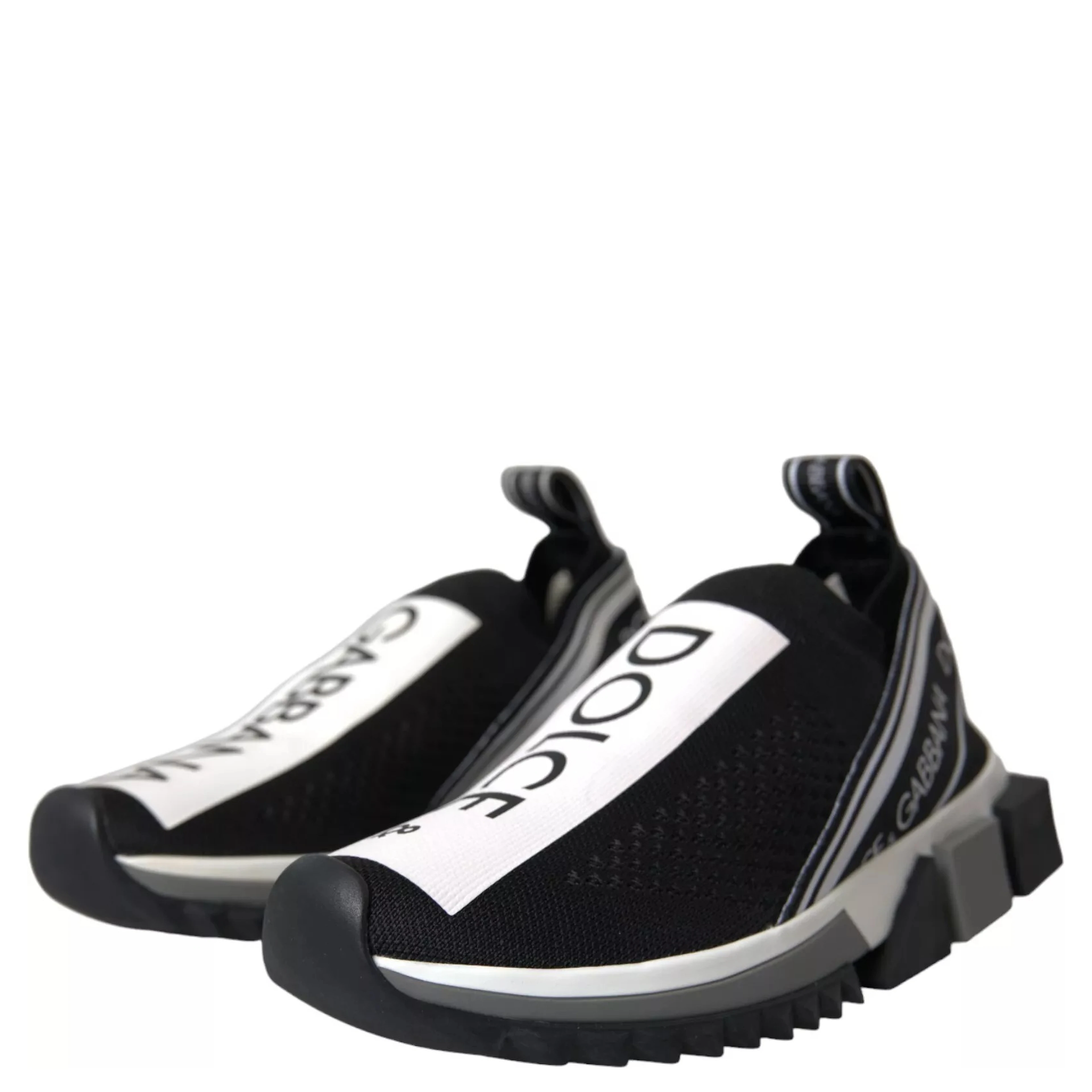 Black White Slip On Sorrento Sneakers Shoes